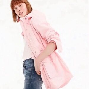 J Crew perfect lightweight rain jacket
